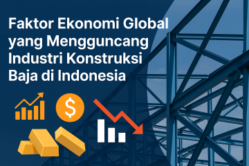 Faktor Ekonomi Global yang Mengguncang Industri Konstruksi Baja di Indonesia