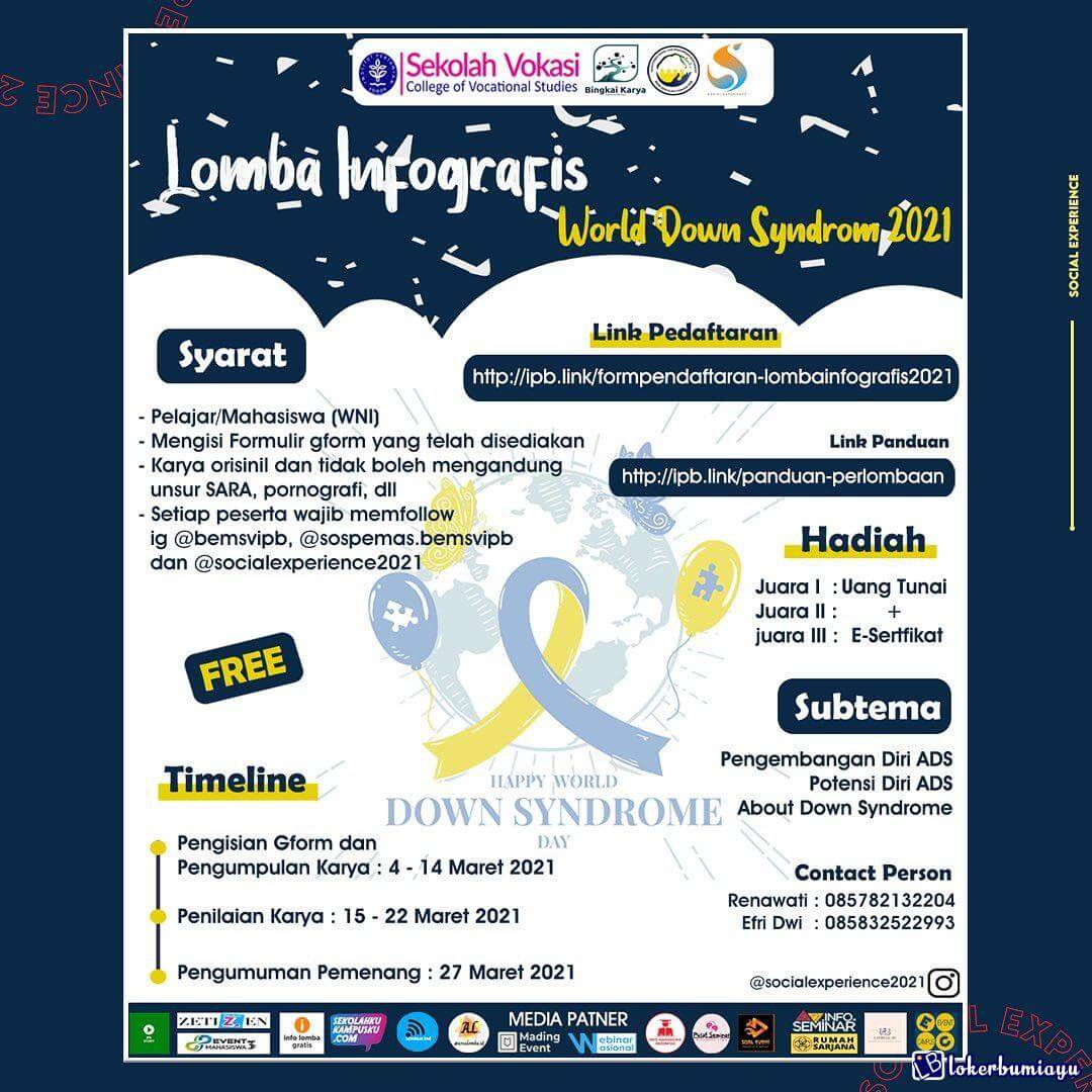 Lomba Infografis World Down Syndrome 2021