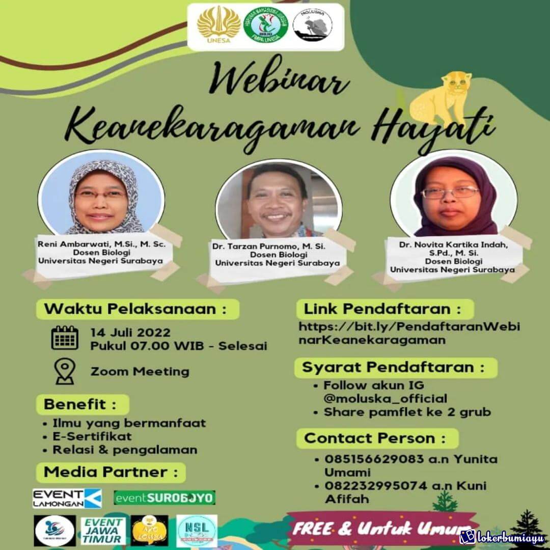WEBINAR KEANEKARAGAMAN HAYATI