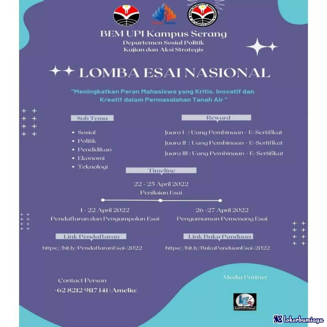 Lomba Esai Nasional 2022