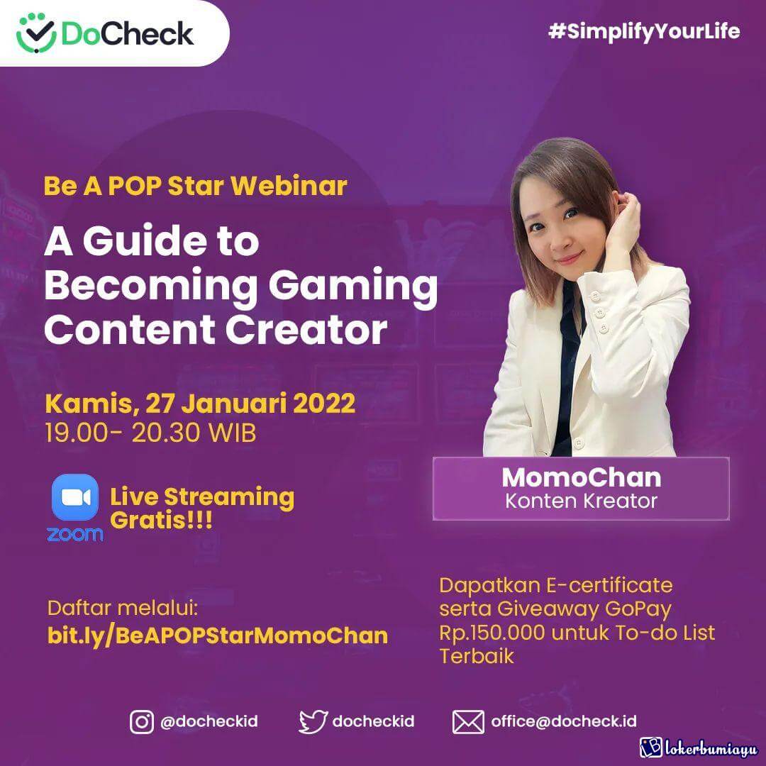 Webinar A Guide to Becoming Gaming Content Creator