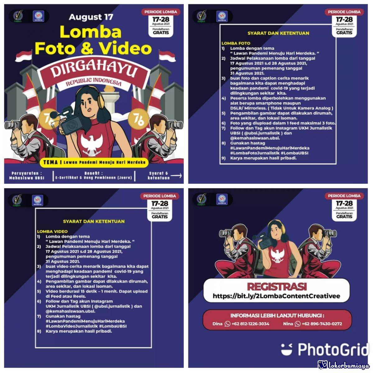 Lomba Content Creative Foto dan Video