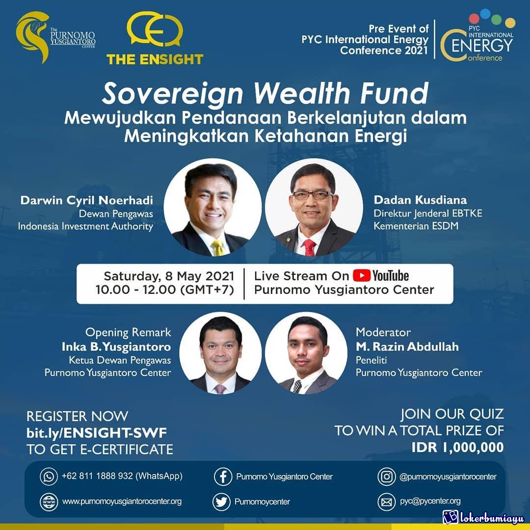 Webinar Mewujudkan Pendanaan Berkelanjutan dalam Meningkatkan Ketahanan Energi