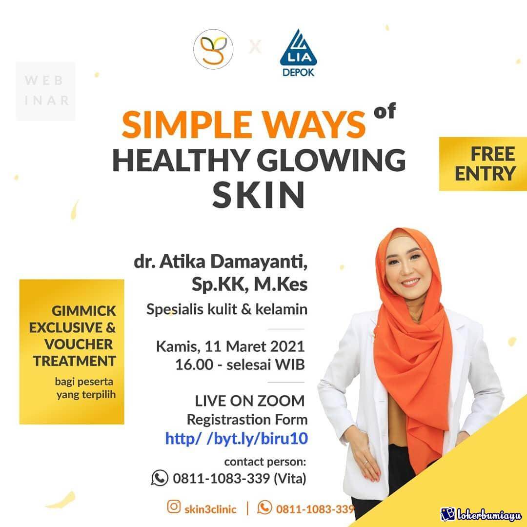 Webinar Simple Ways of Healthy Glowing Skin