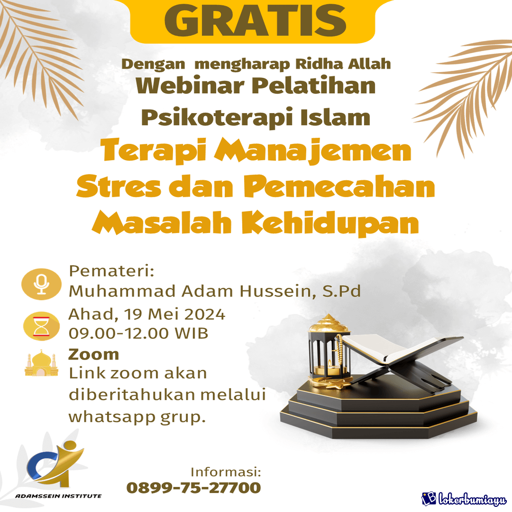 Pelatihan Terapi Manajemen Stres dan Pemecahan Masalah Kehidupan