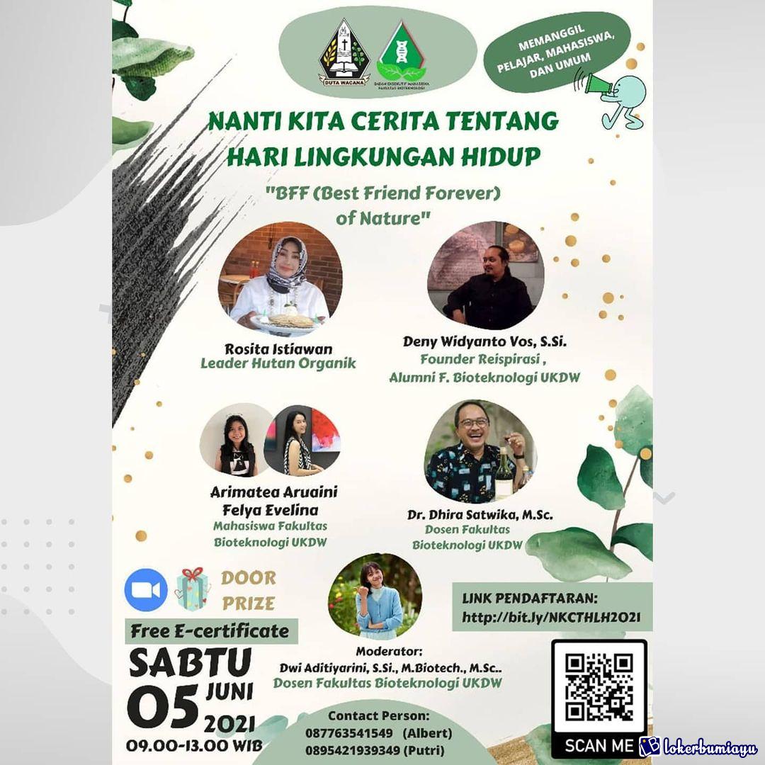 Webinar Nanti Kita Cerita Tentang Hari Lingkungan Hidup