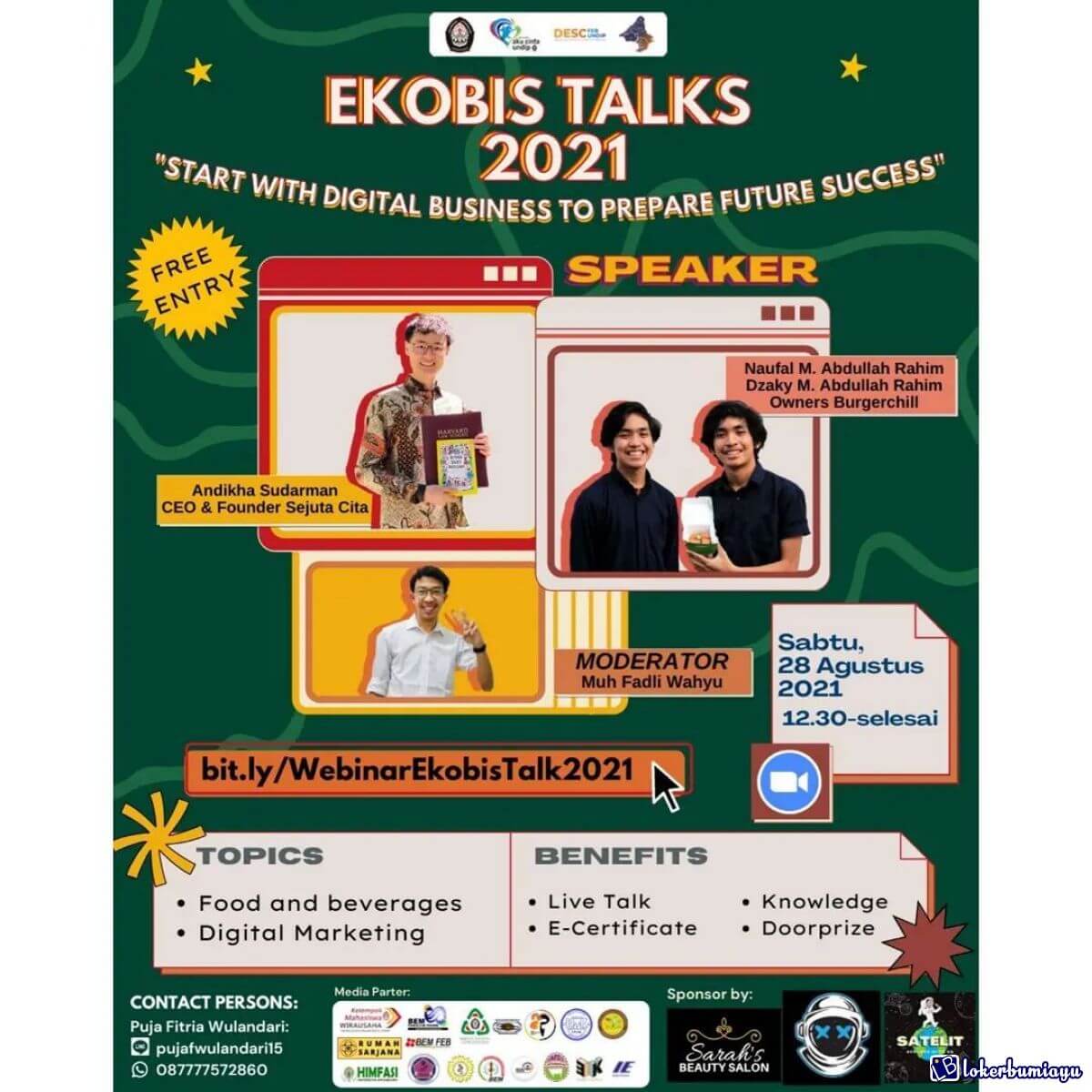 EKOBIS TALKS WEBINAR 2021 Start with Digital Business to Prepare Future Success