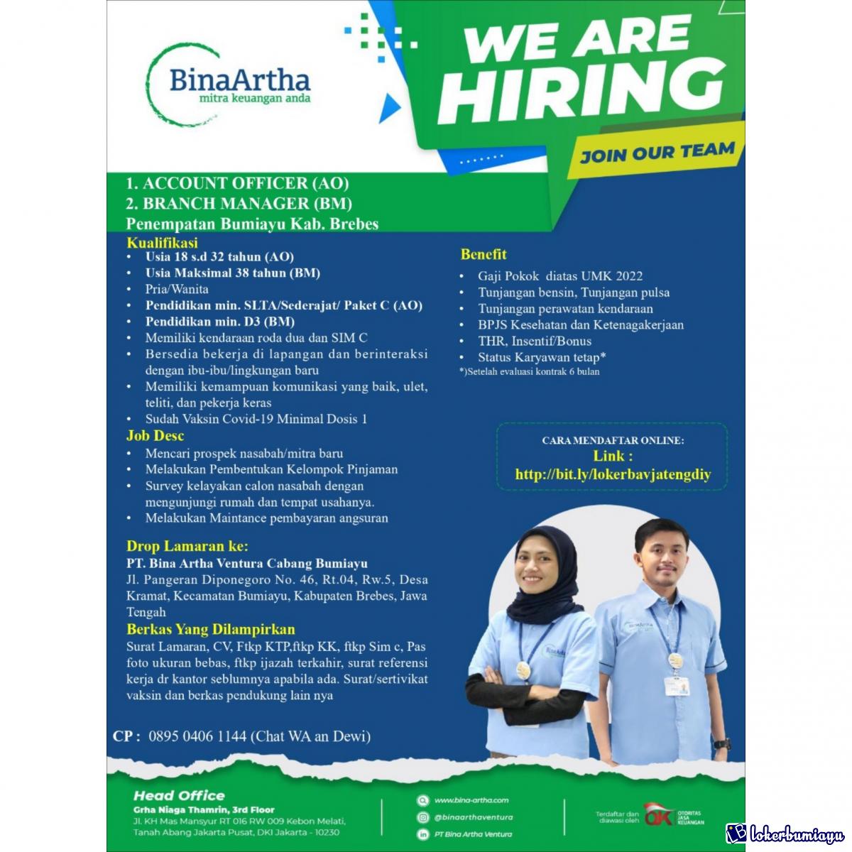 PT Bina Artha Ventura Cabang Bumiayu
