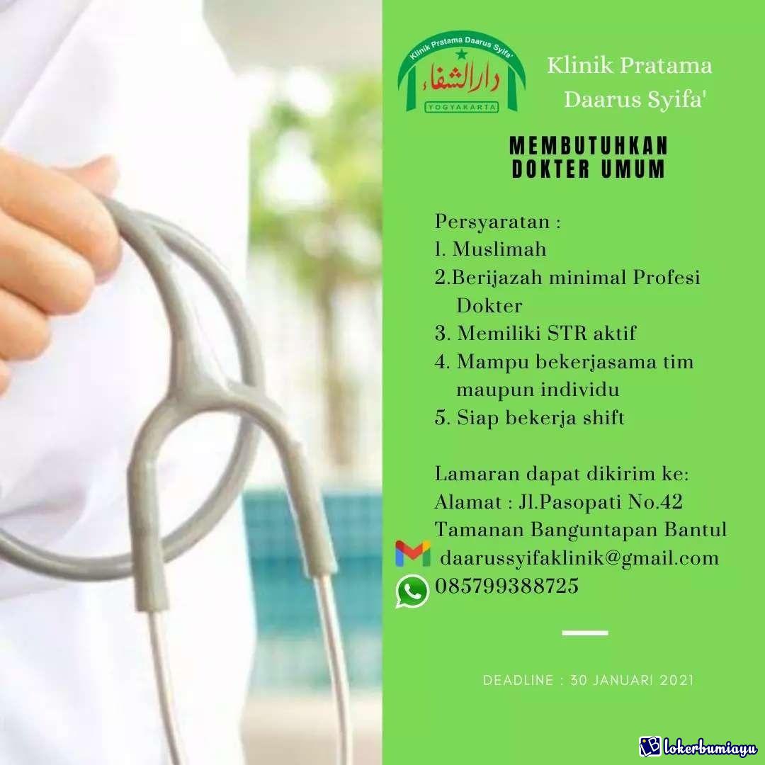 Klinik Pratama Daarus Syifa Yogyakarta