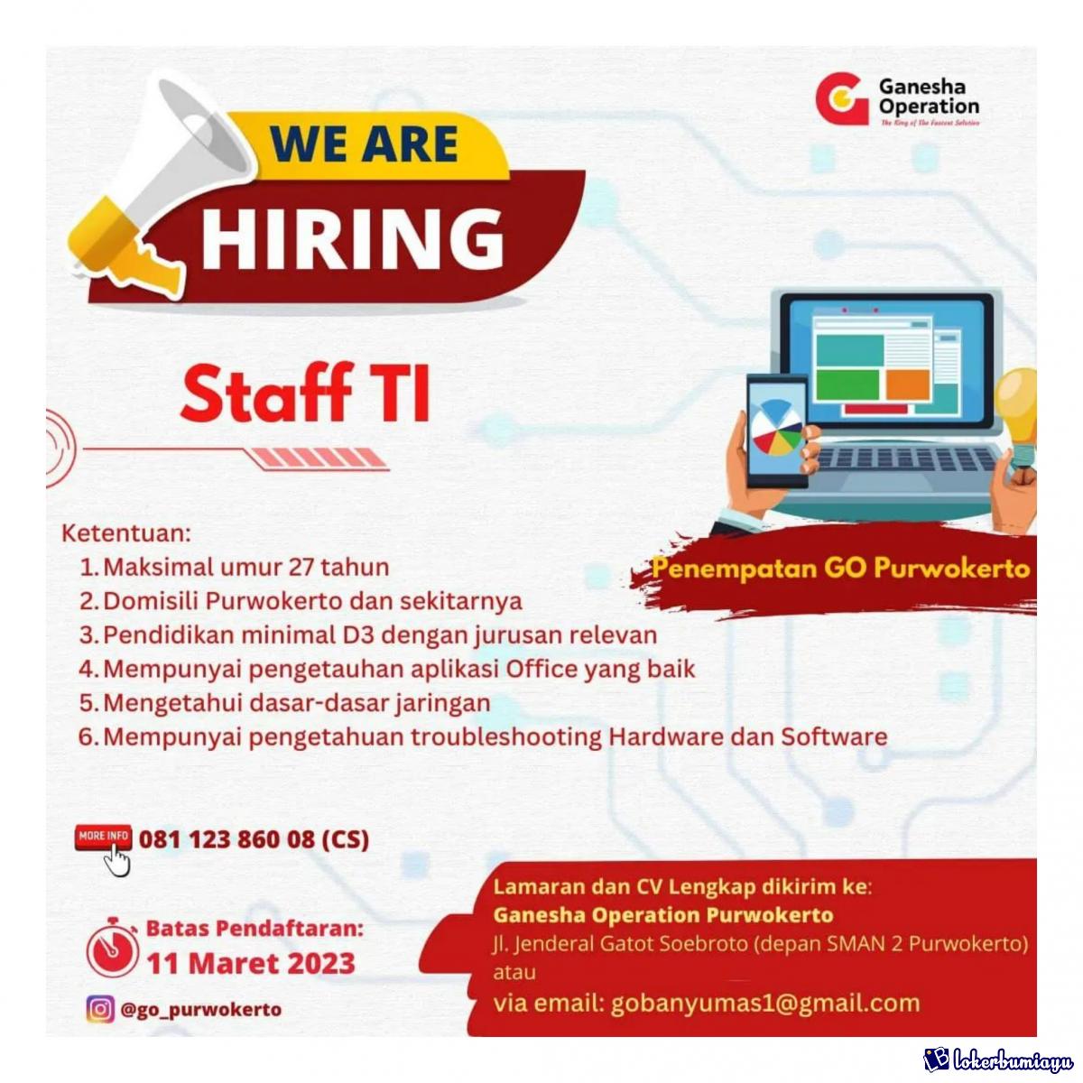 Bimbel Ganesha Operation Purwokerto