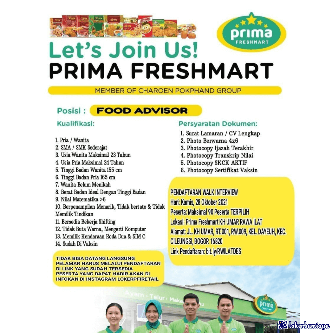 Prima Freshmart KH Umar Rawa Ilat Bogor