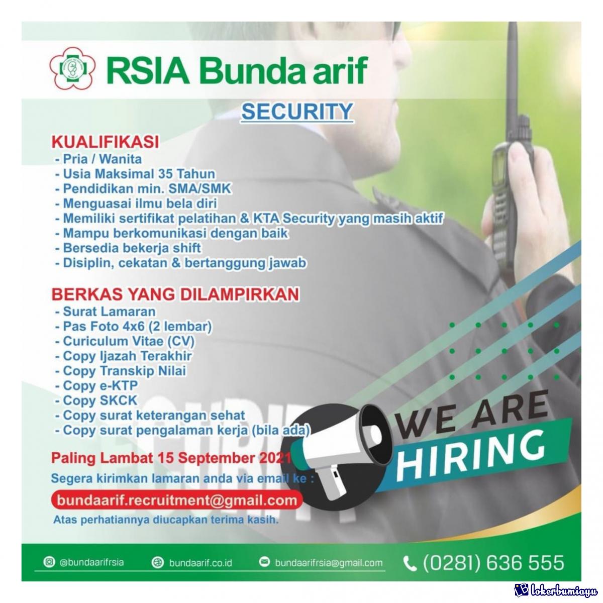 RSIA Bunda arif Purwokerto