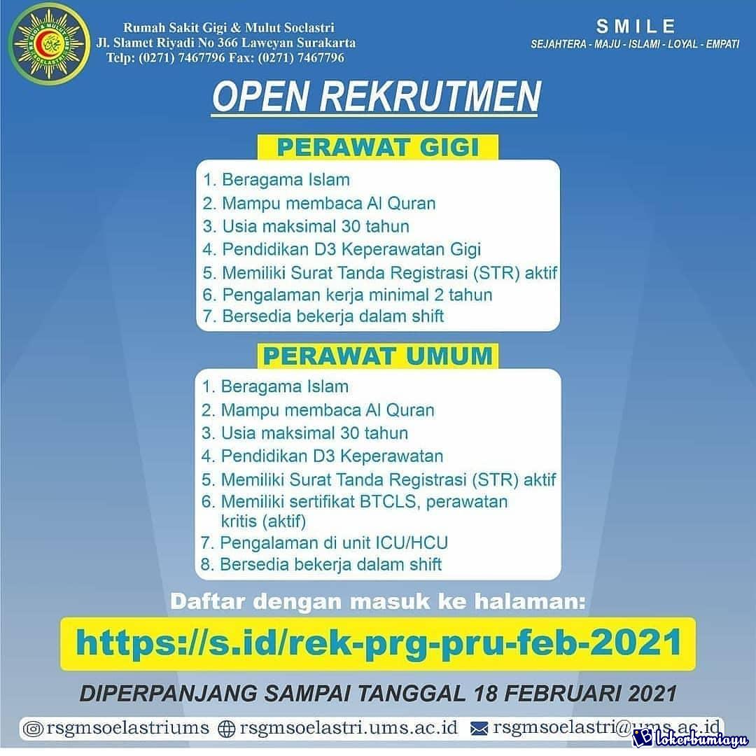 Rumah Sakit Gigi dan Mulut Soelastri