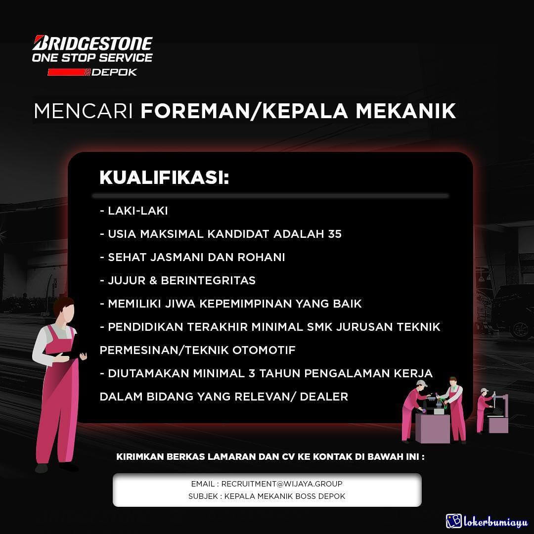 Bridgestone One Stop Service Depok