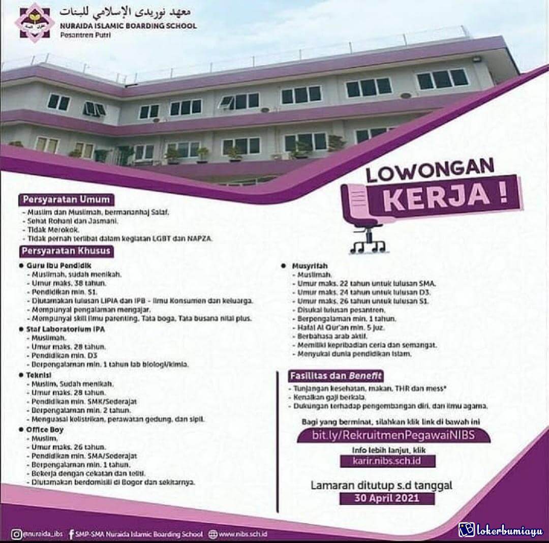 Nuraida Islamic Boarding School Bogor