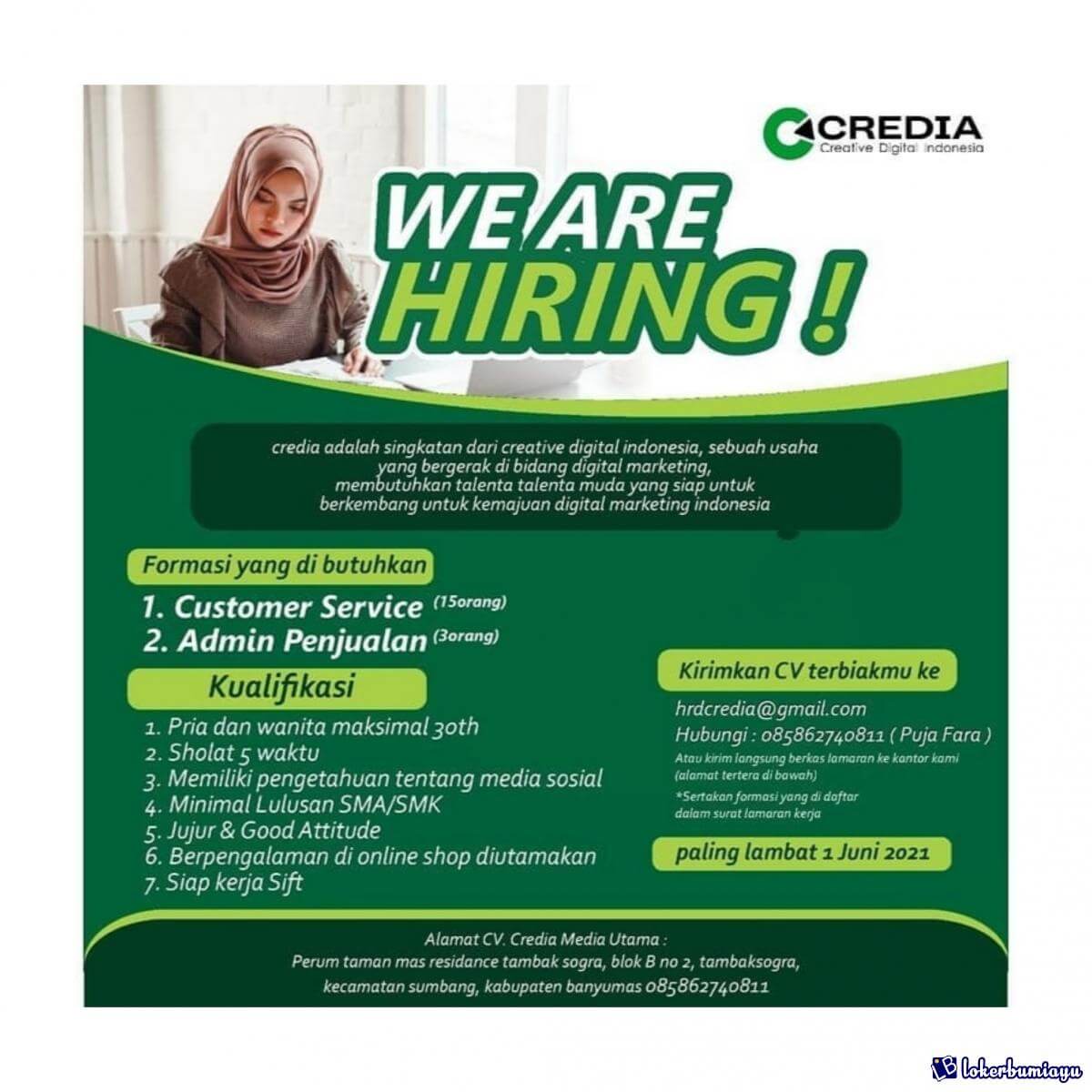 CV Credia Media Utama