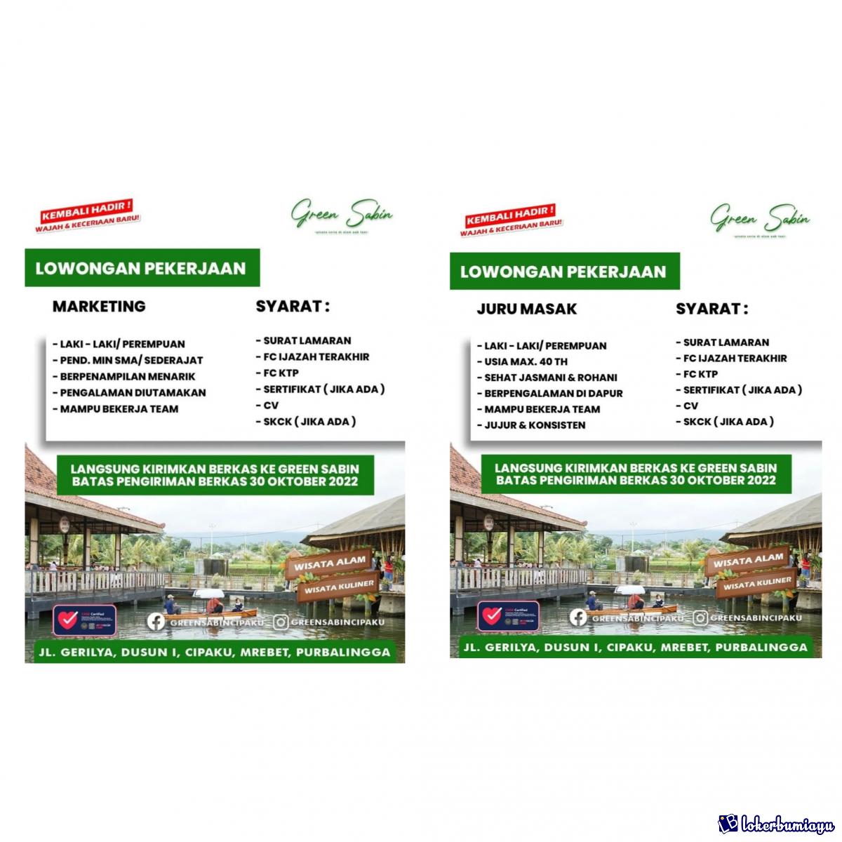 Green Sabin Purbalingga