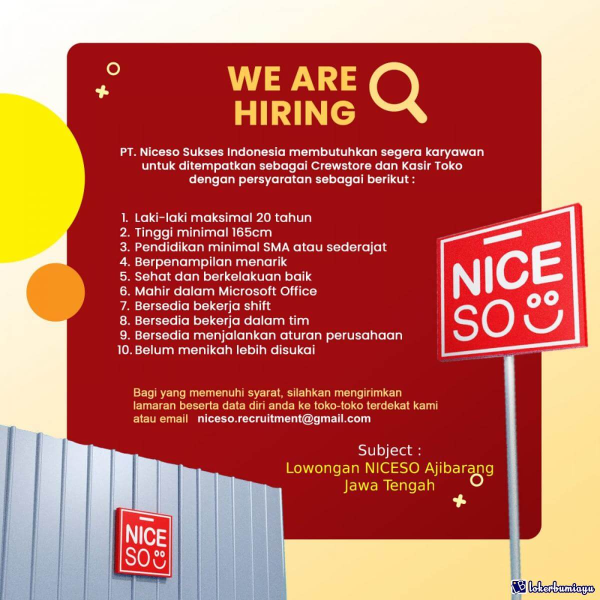 NICESO Ajibarang