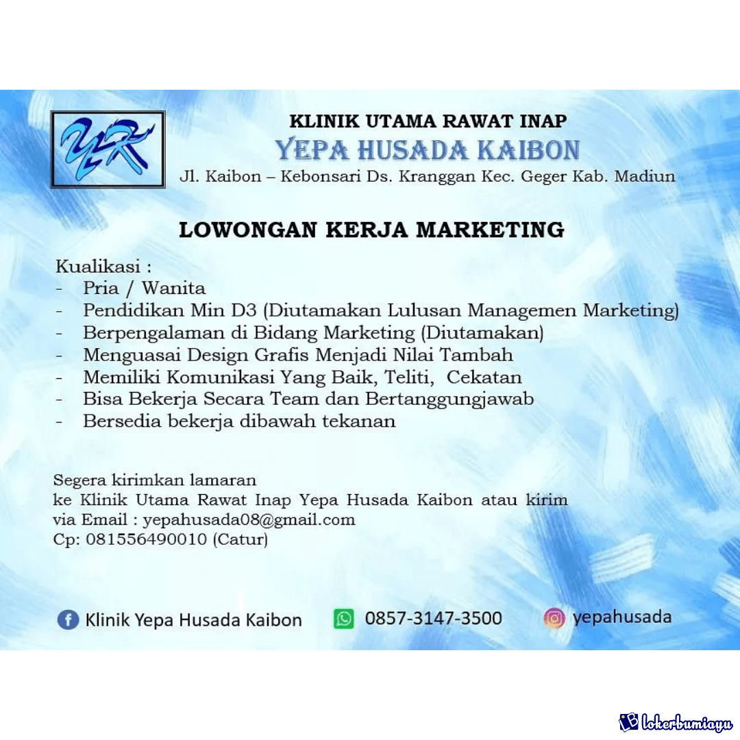 Klinik Yepa Husada Kaibon Madiun