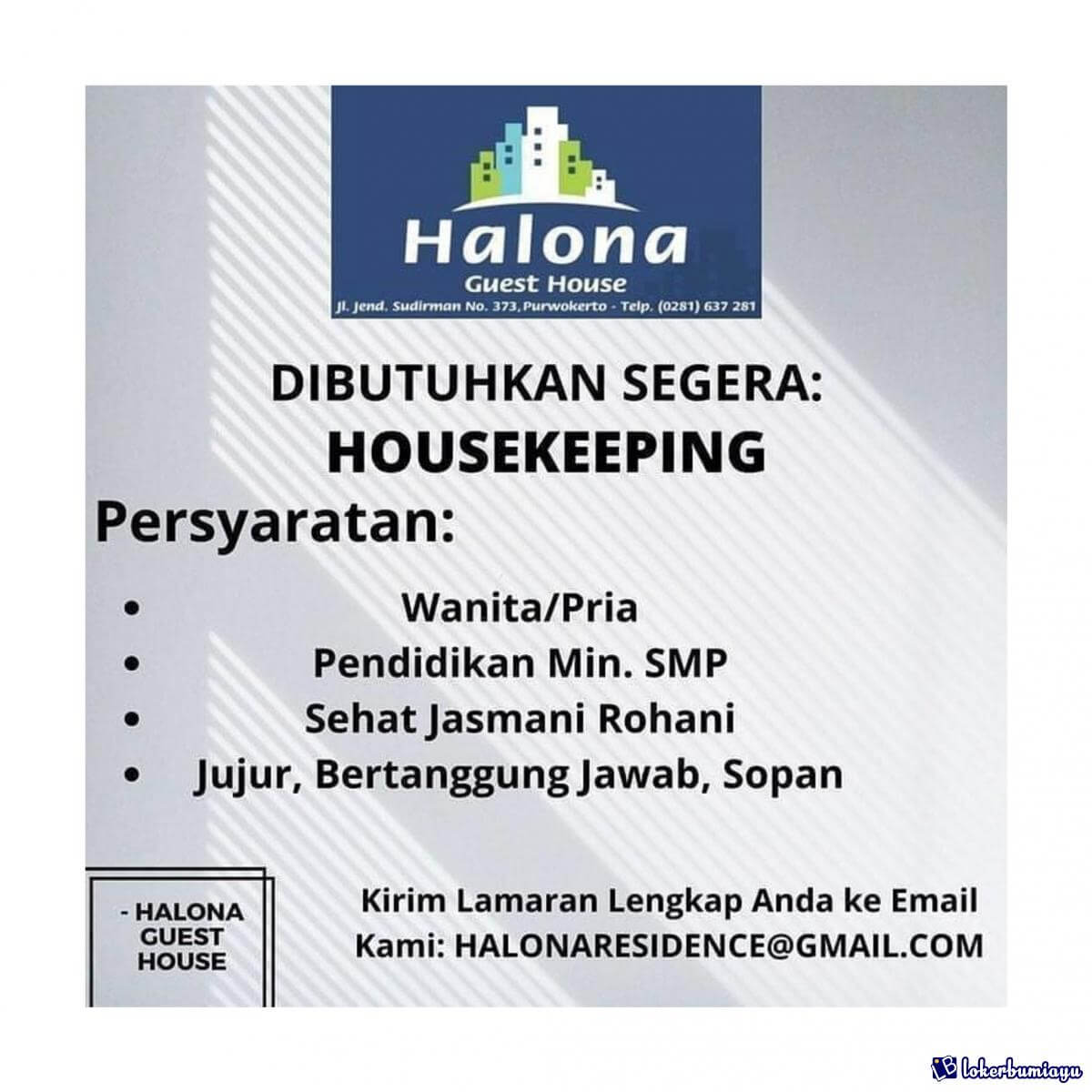 Halona Guest House Purwokerto