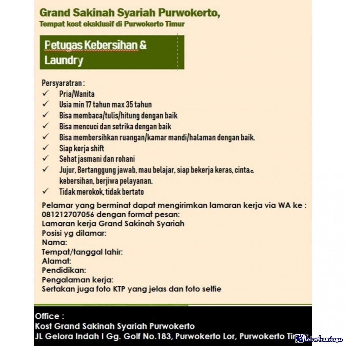 Grand Sakinah Syariah Purwokerto