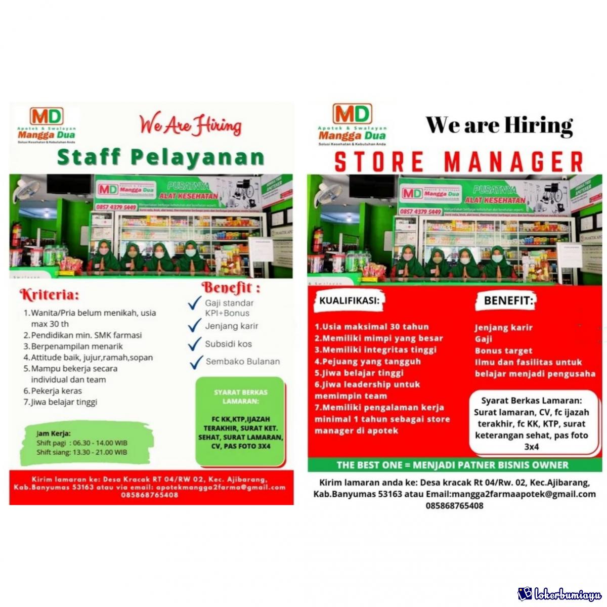 Apotek dan Swalayan Mangga Dua