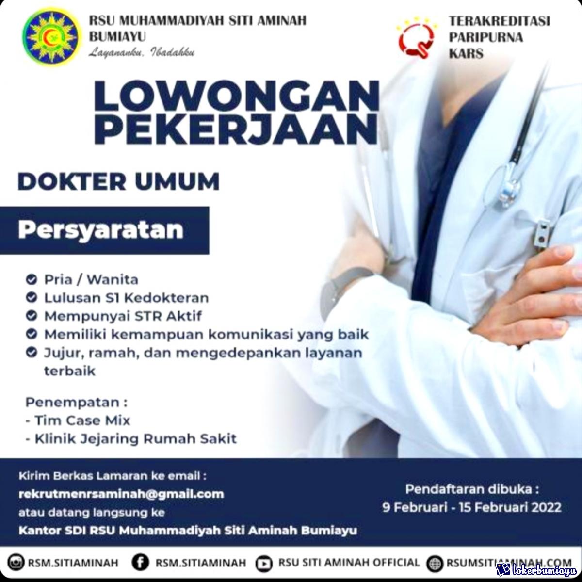 RSU Muhammadiyah Siti Aminah Bumiayu