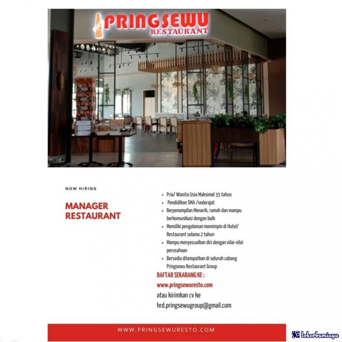 Pringsewu Restaurant Group
