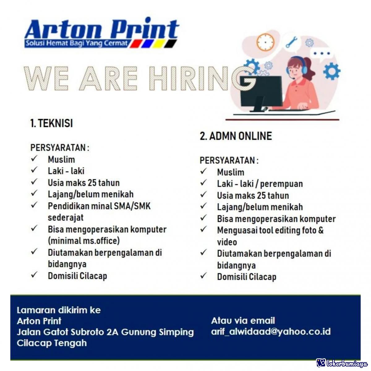 Artonprint Cilacap