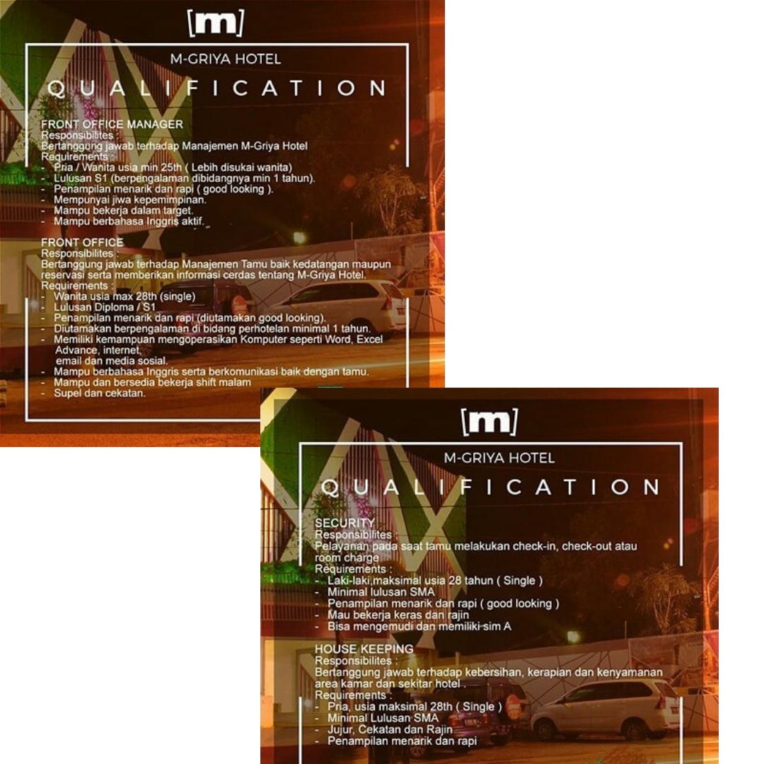 M-GRIYA HOTEL PURWOKERTO