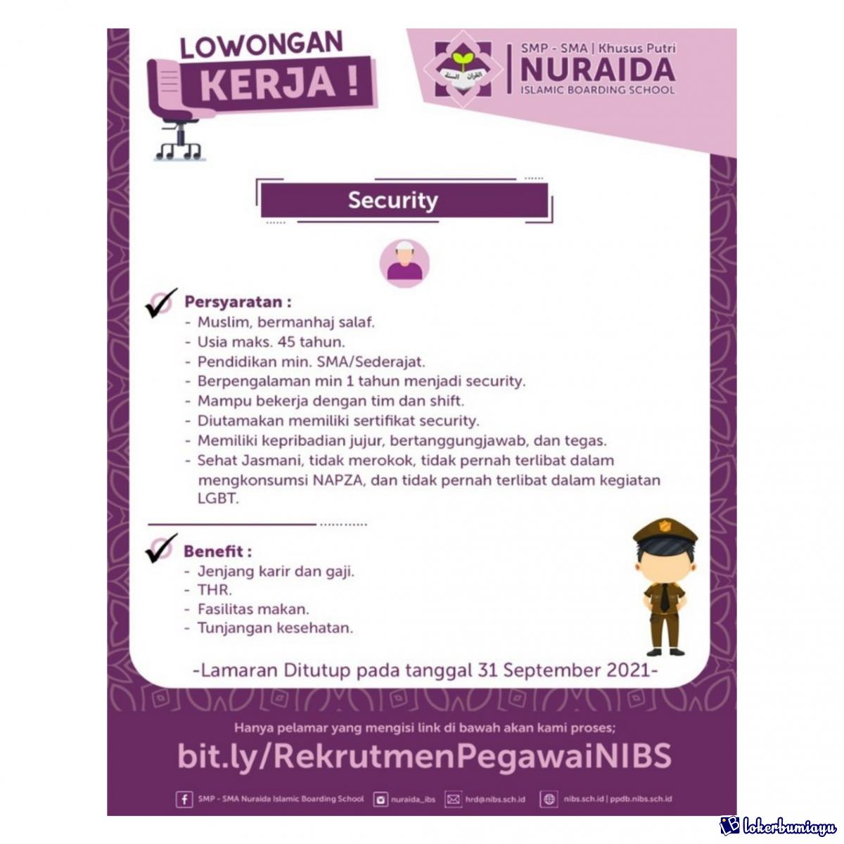 Nuraida Islamic Boarding School Bogor