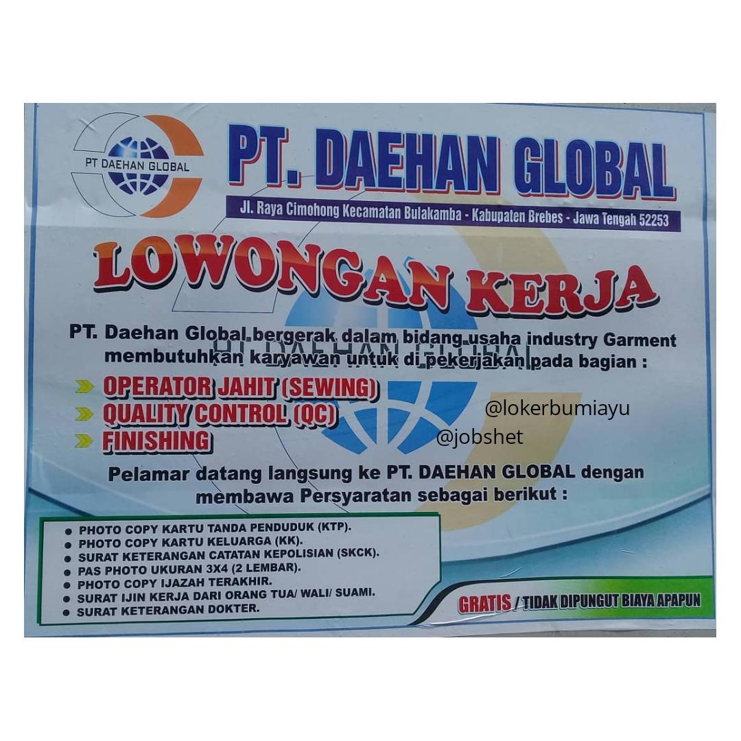 PT. DAEHAN GLOBAL