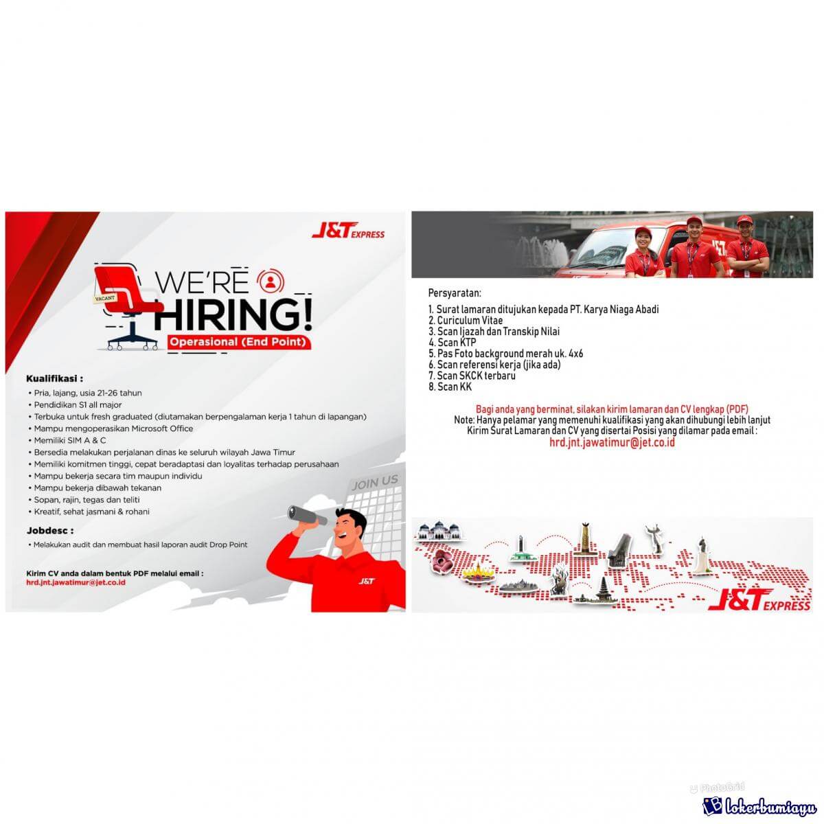 J and T Express Surabaya