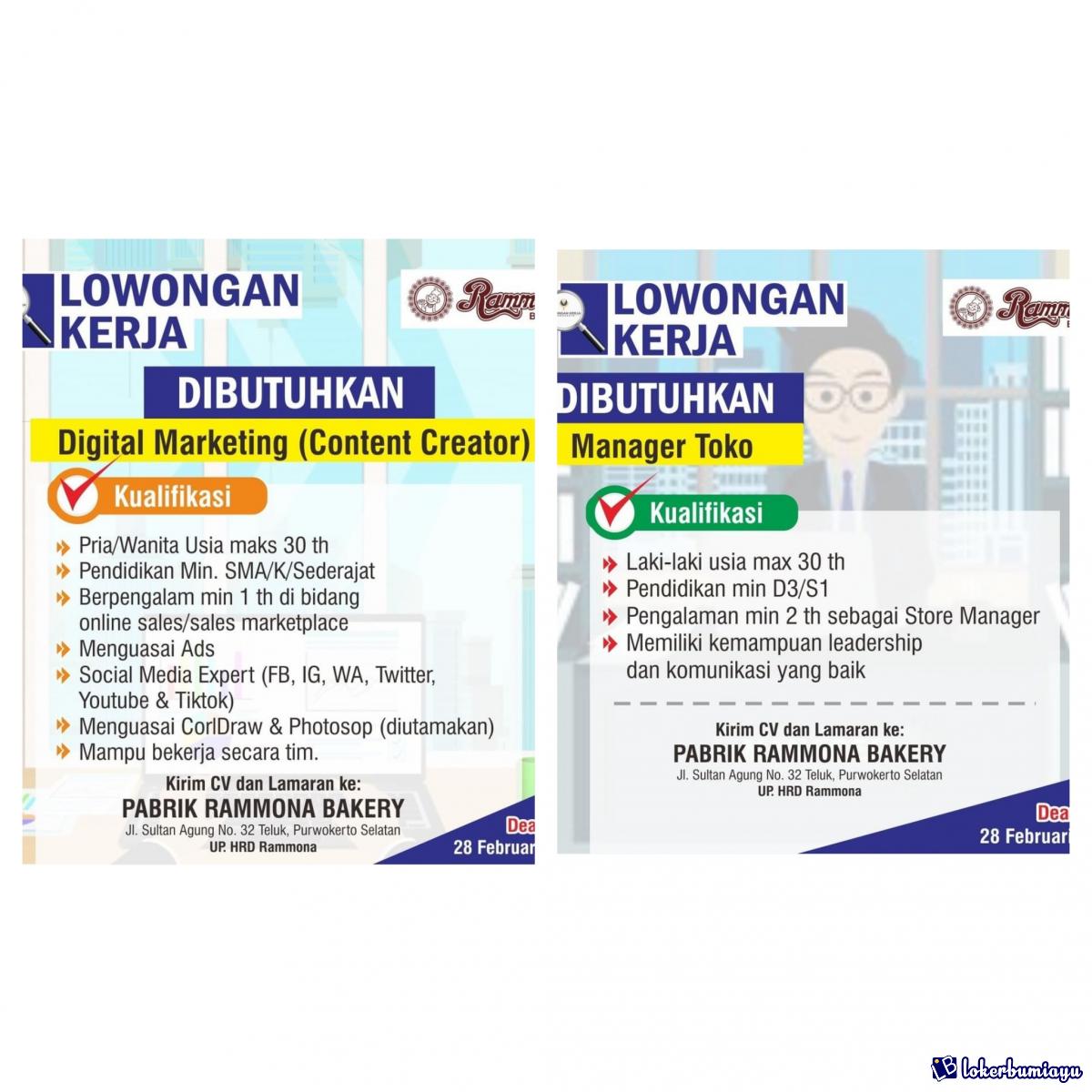Rammona Bakery Purwokerto