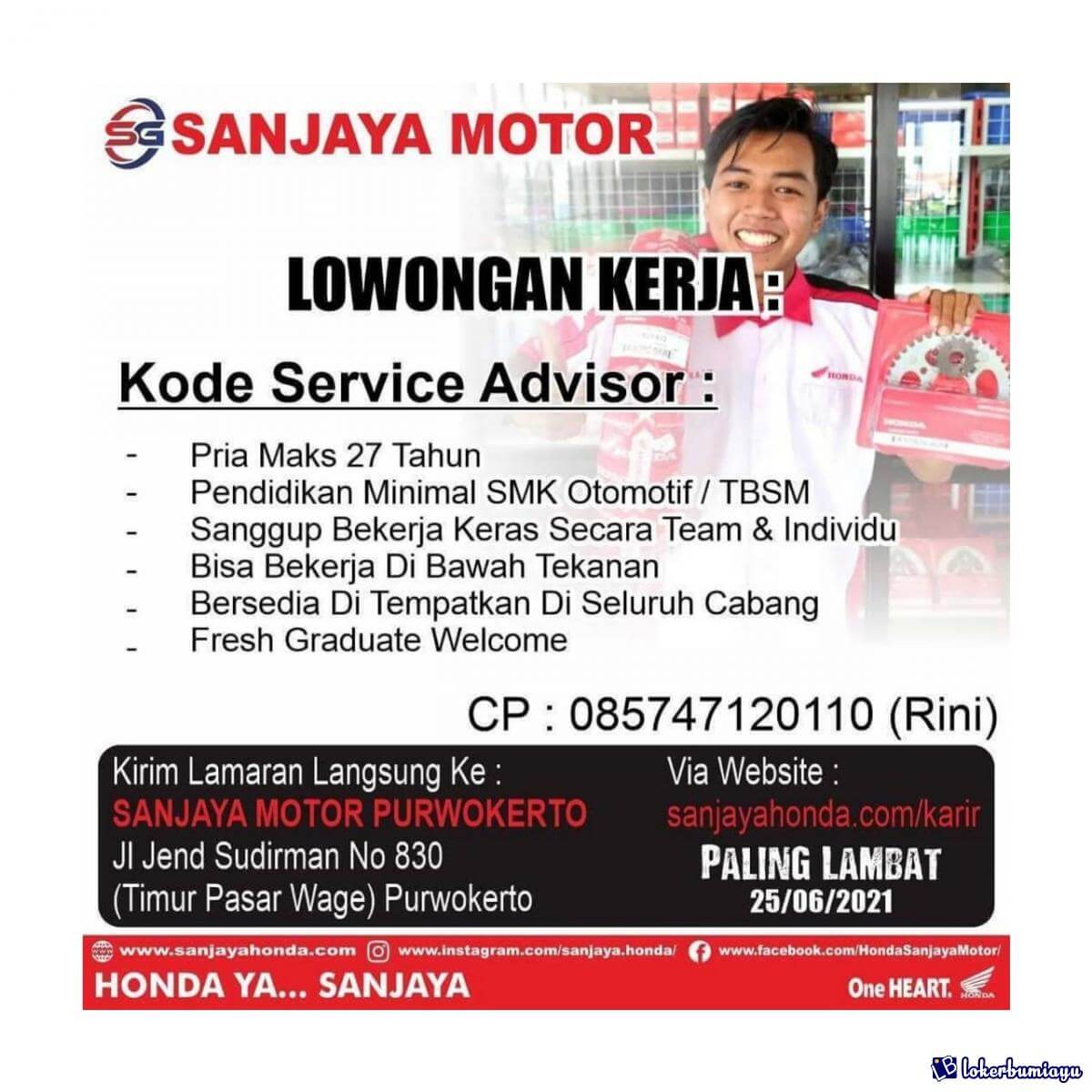 Sanjaya Motor Purwokerto