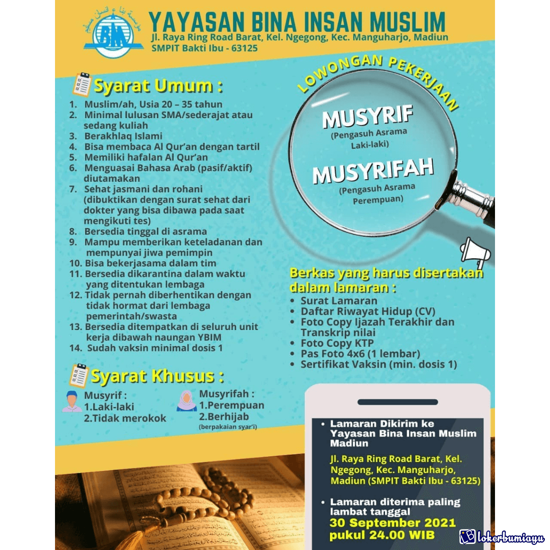 Yayasan Bina Insan Muslim Madiun