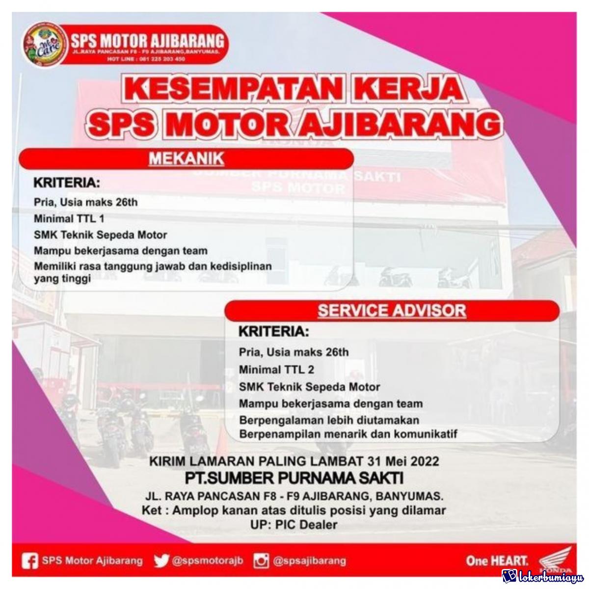 SPS Motor Ajibarang