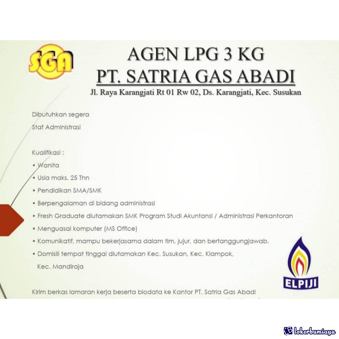 PT Satria Gas Abadi