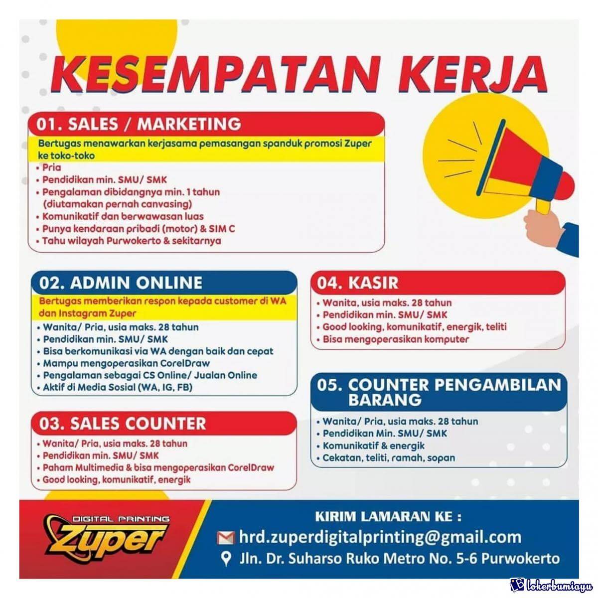 Zuper Digital Printing Purwokerto