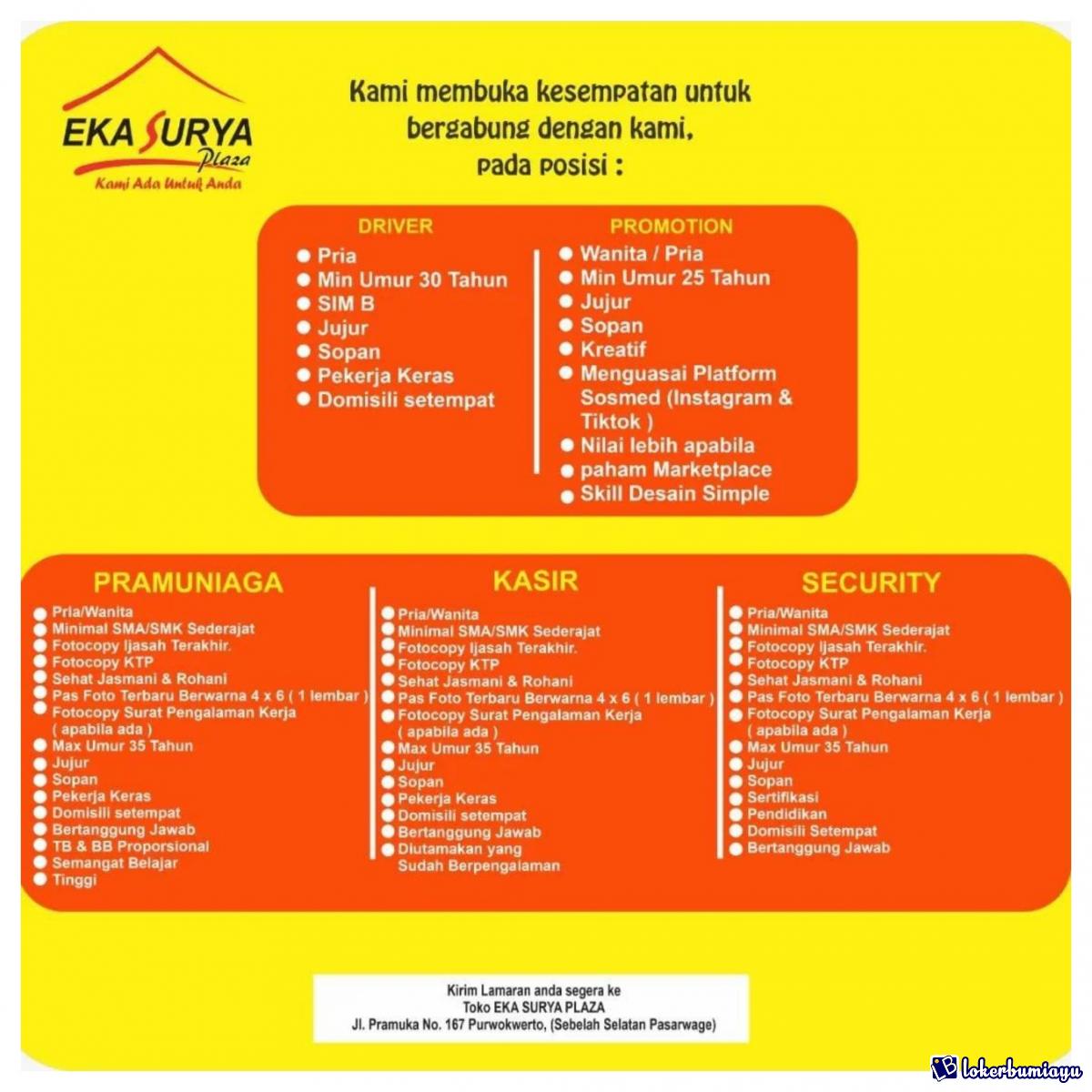 Eka Surya Plaza Purwokerto