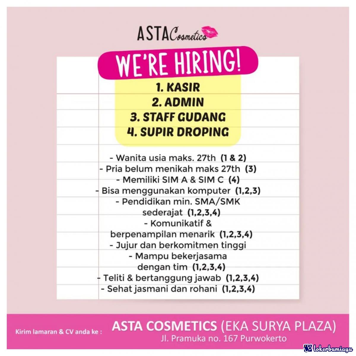 ASTA Cosmetics Purwokerto