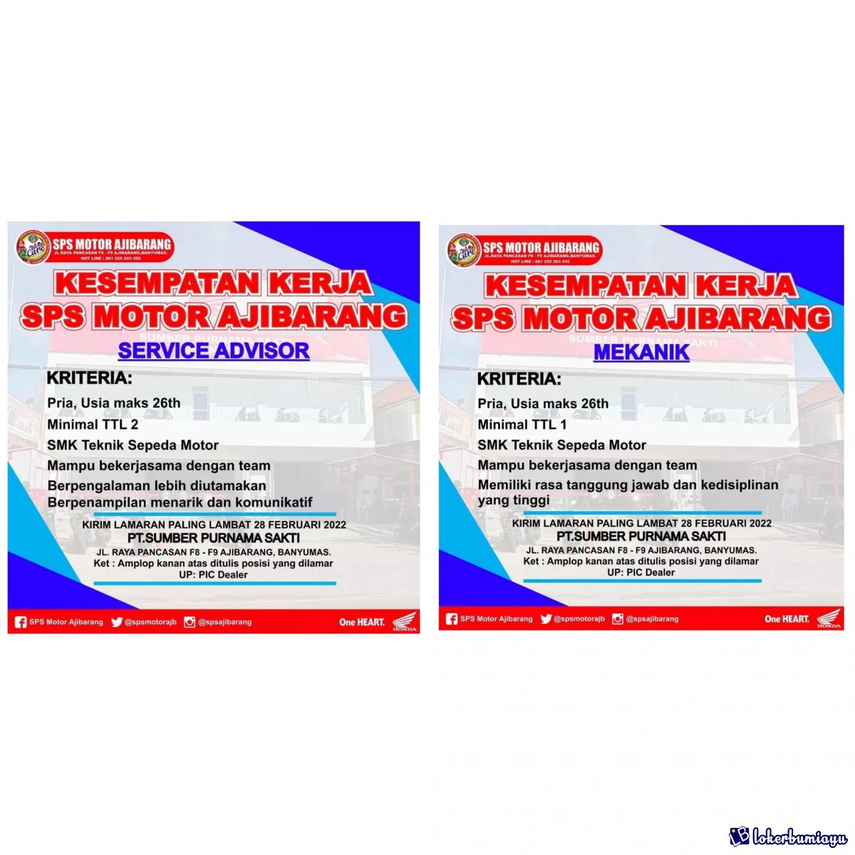 SPS Motor Ajibarang