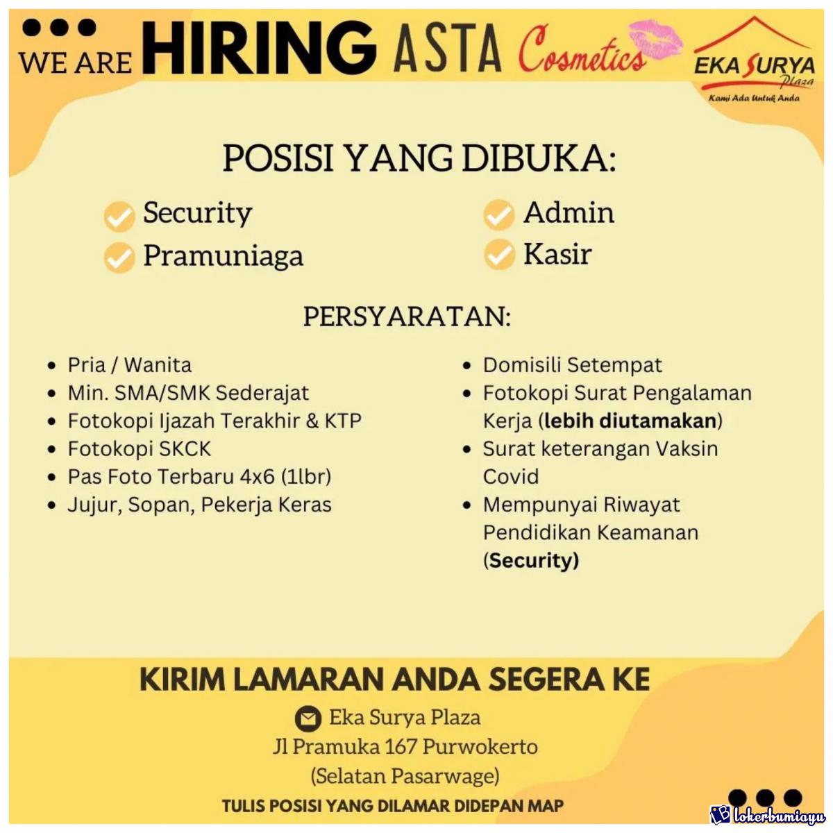 ASTA Cosmetics Purwokerto
