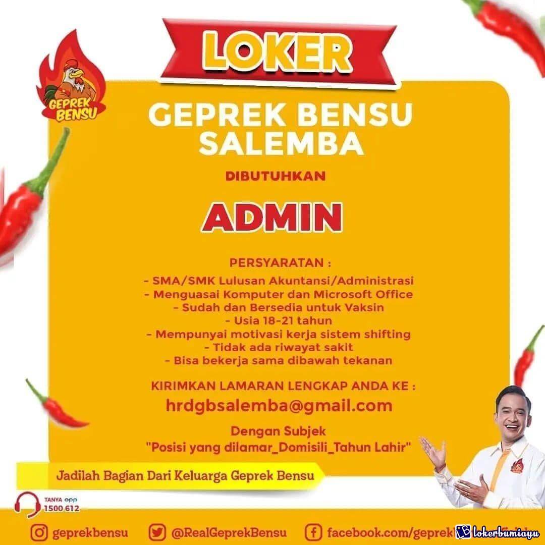 Geprek Bensu Salemba