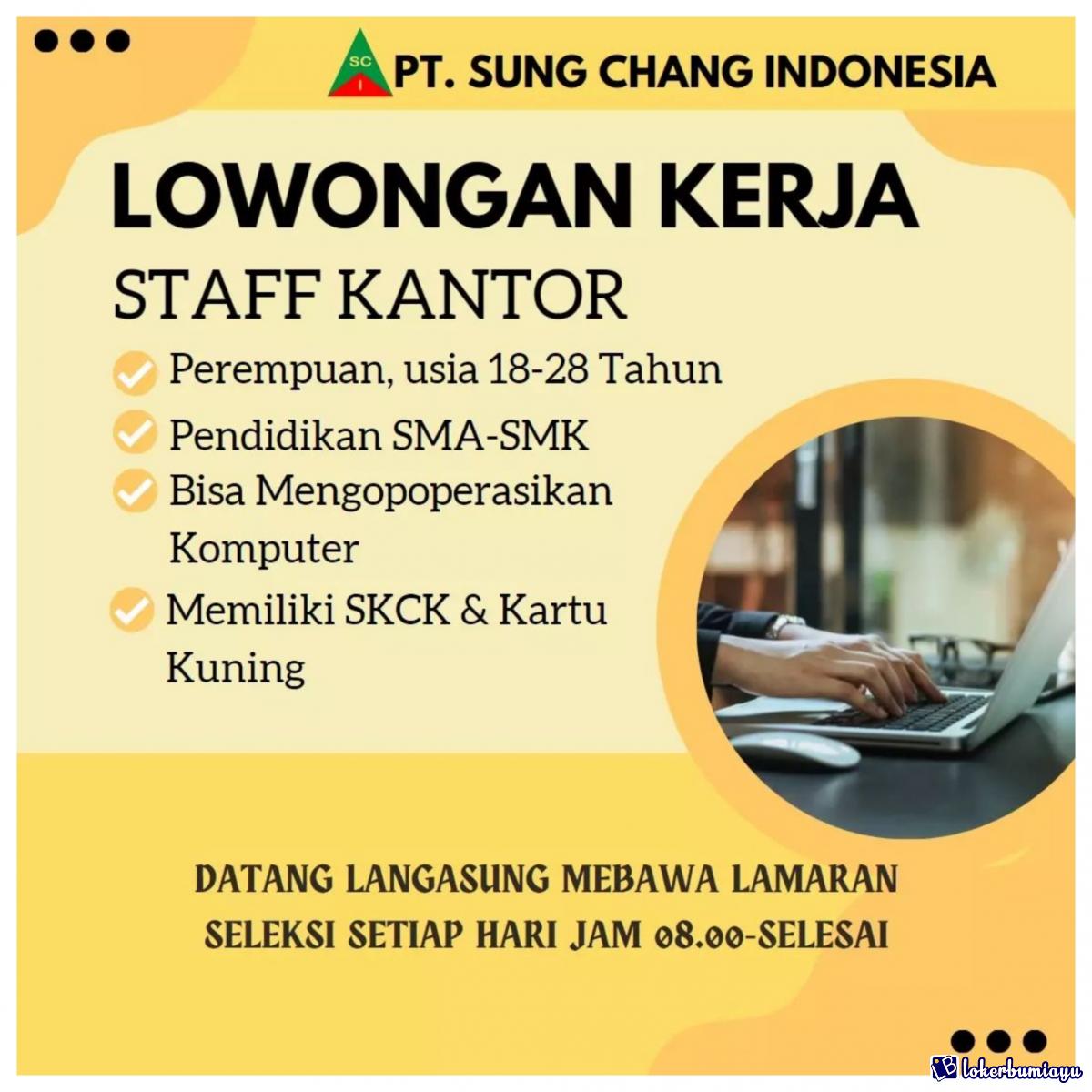 PT Sung Chang Indonesia