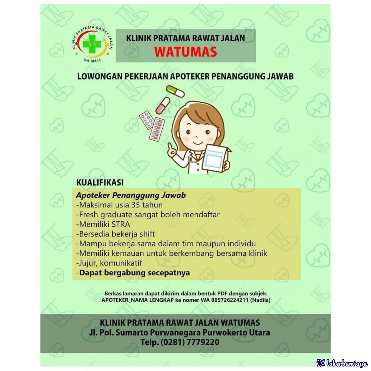 Klinik Pratama Rawat Jalan Watumas