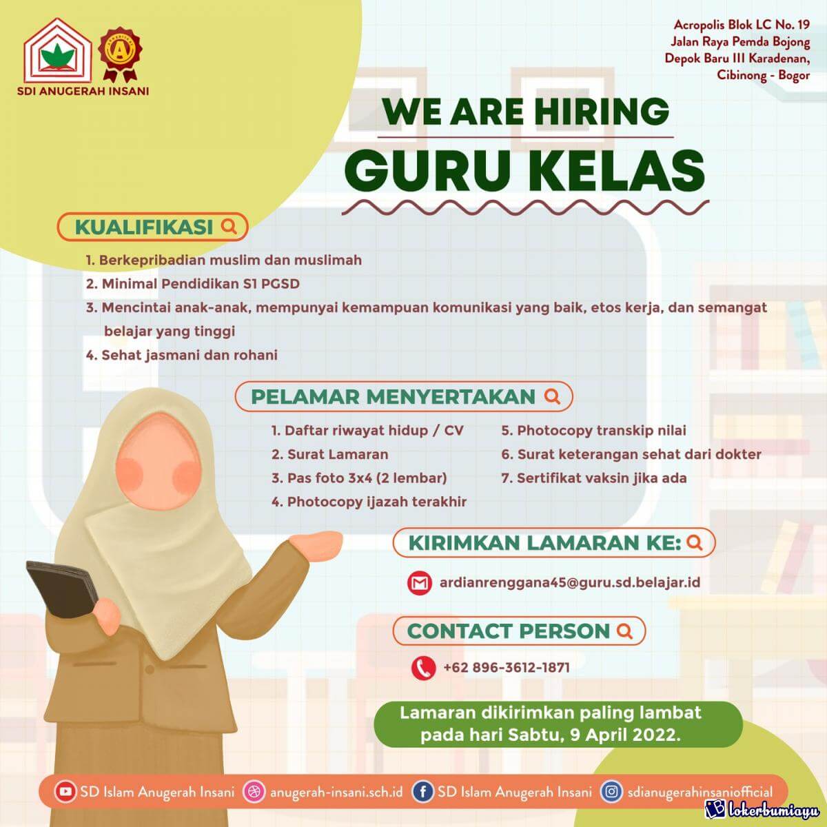 SDI Anugerah Insani Bogor