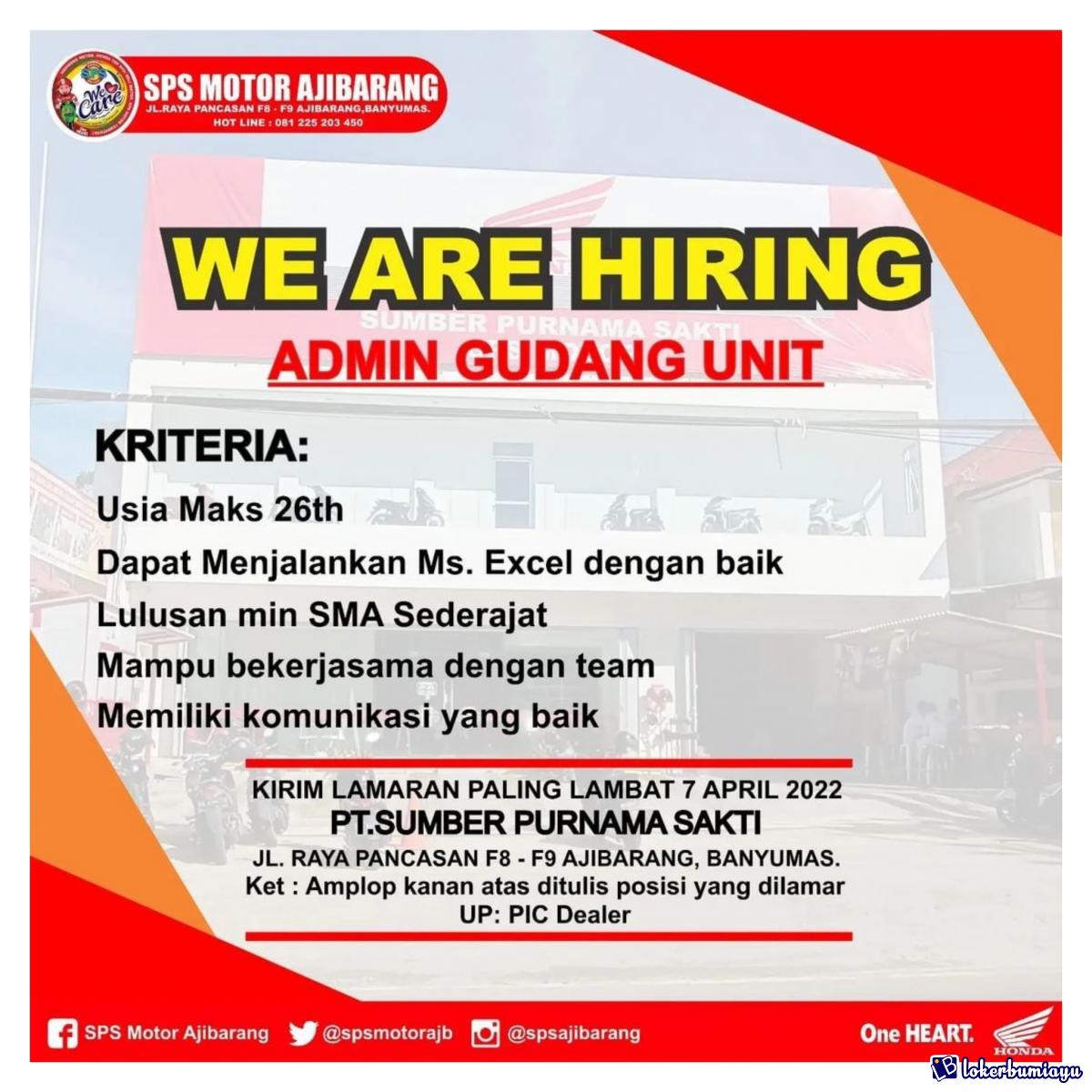 SPS Motor Ajibarang