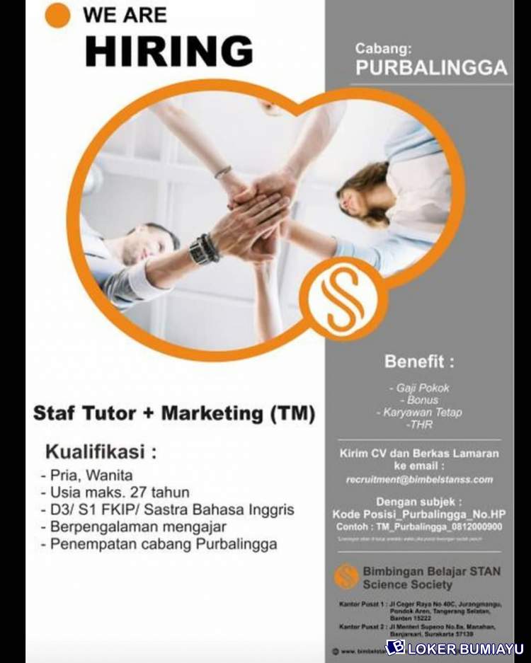 Bimbingan Belajar STAN  Science Society Purbalingga