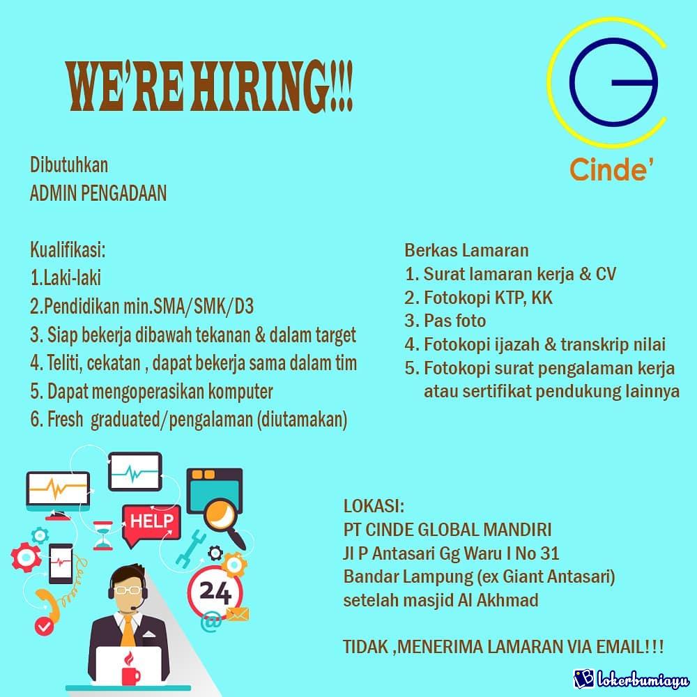 Cinde Global Mandiri Lampung